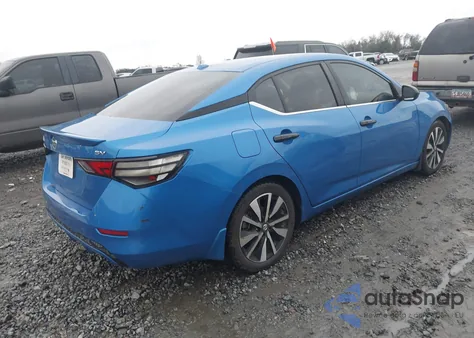 2021 Nissan Sentra Sv Xtronic Cvt z USA, uszkodzony, nr VIN 3N1AB8CV4MY265197